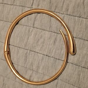 Anthropologie Chunky Molten Choker Necklace